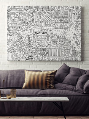 Paris, Canvas