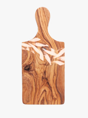 Olive Cutting Board, Leaves