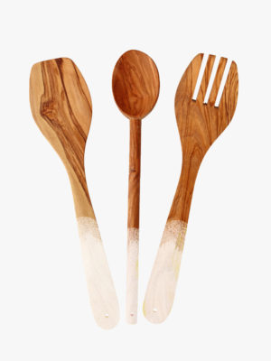 Olive Wood Spoon Set